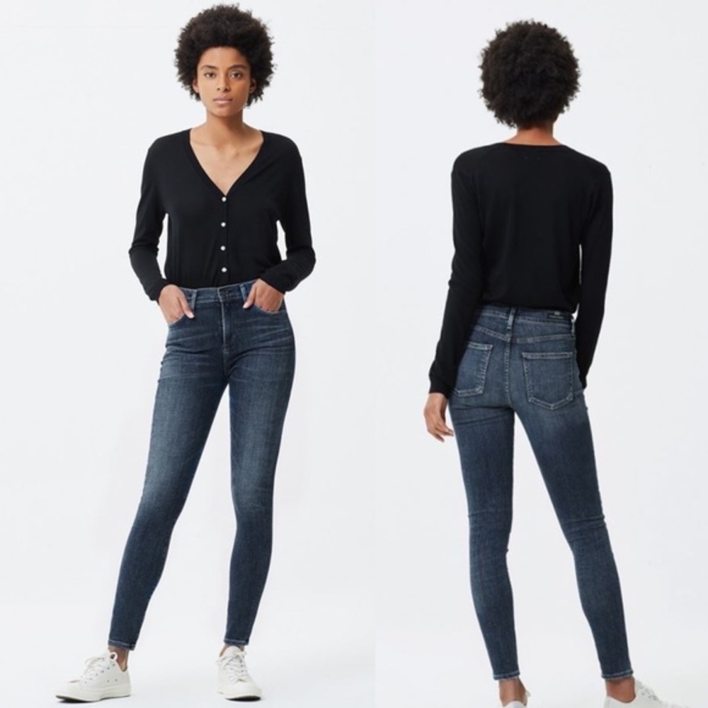 Citizens Of Humanity Rocket Ankle Mid Rise Skinny 25 Morella